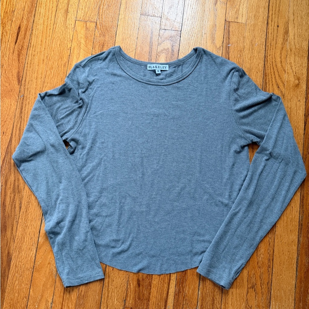 Blakely Women's Slate Long Sleeve Top